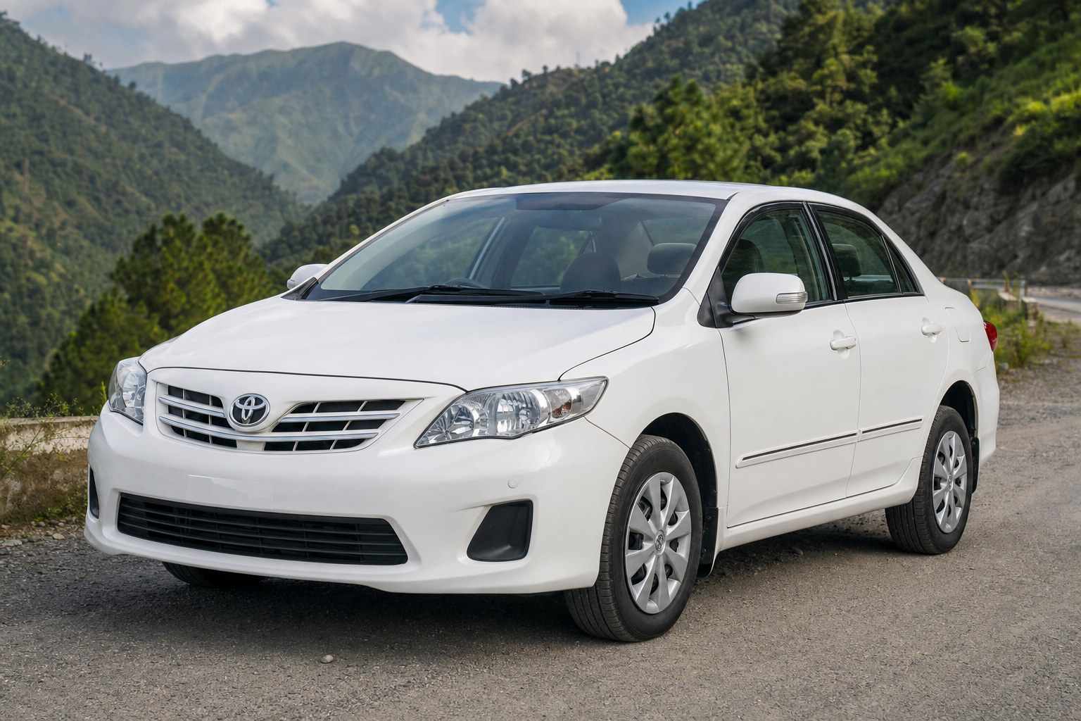 2011 White Toyota Corolla GLI