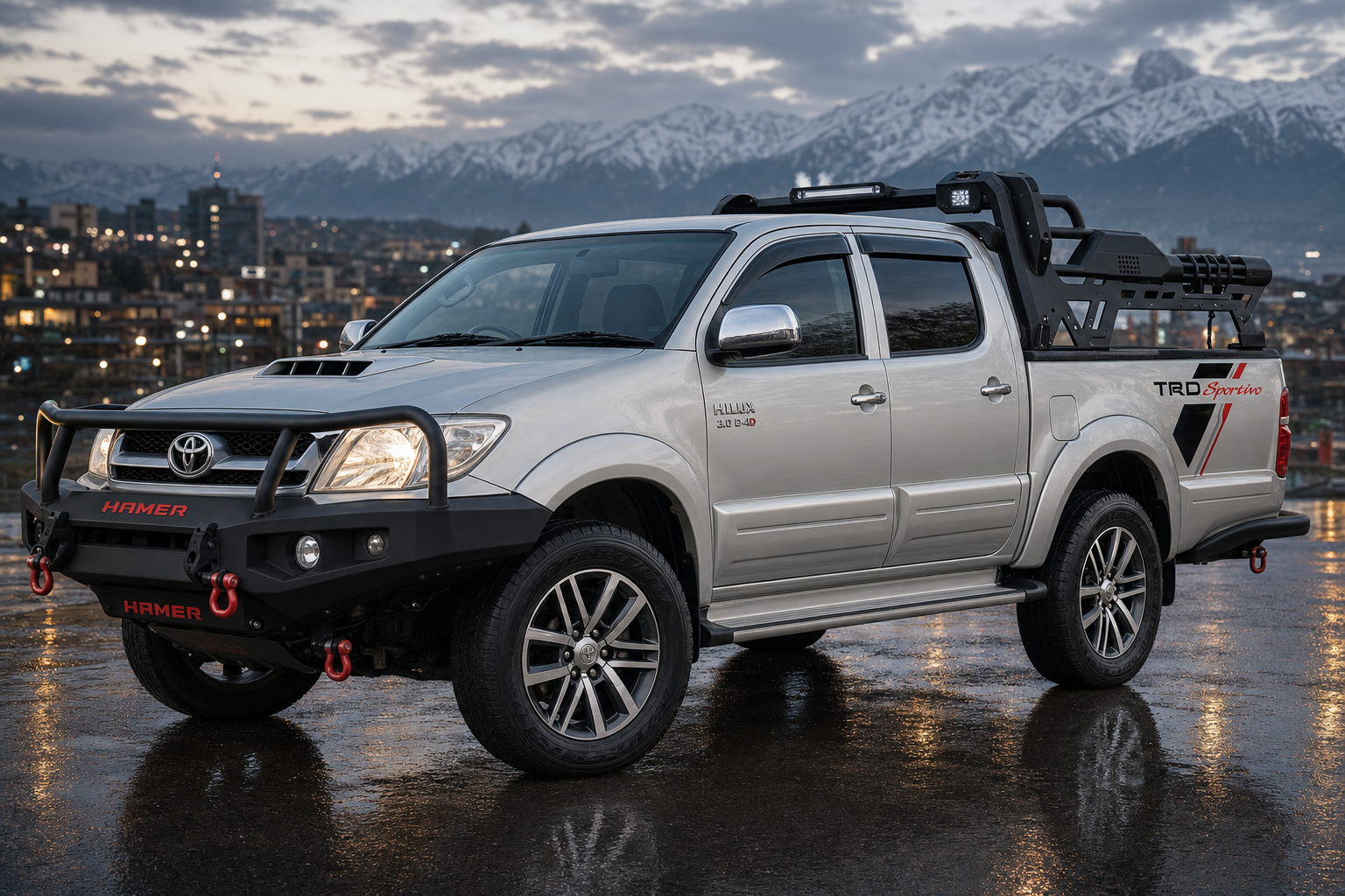2009 Silver Toyota Hilux Vigo